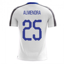 Boca Juniors 2020-2021 Away Concept Football Kit (Libero) (ALMENDRA 25)