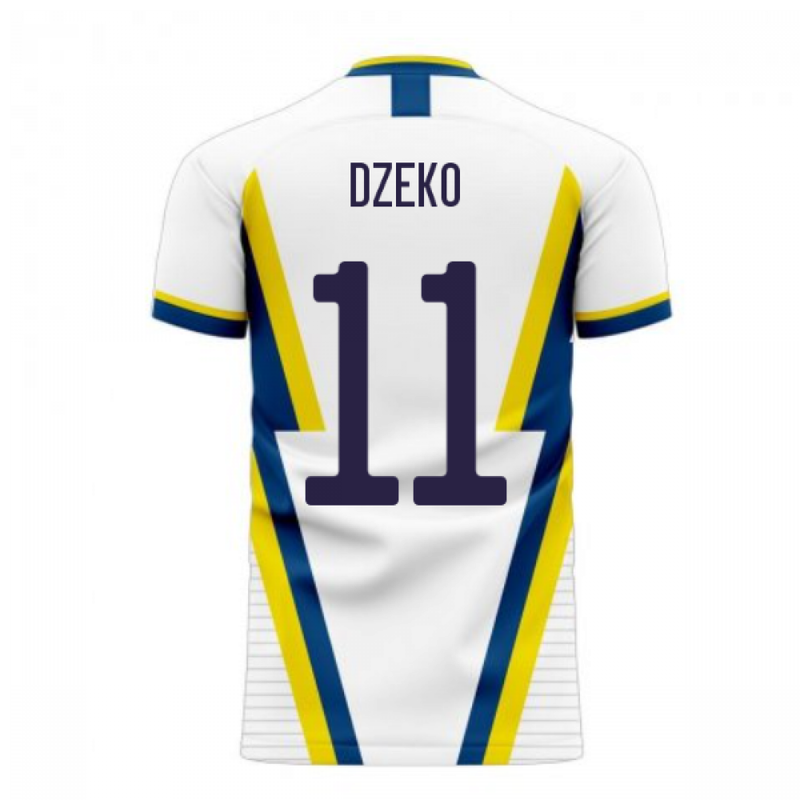 Bosnia 2020-2021 Away Concept Football Kit (Libero) (DZEKO 11)