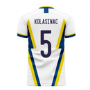 Bosnia 2020-2021 Away Concept Football Kit (Libero) (KOLASINAC 5)