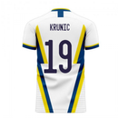 Bosnia 2020-2021 Away Concept Football Kit (Libero) (KRUNIC 19)