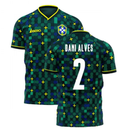 Brazil 2021-2022 Third Concept Football Kit (Libero) (DANI ALVES 2)