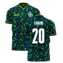 Brazil 2021-2022 Third Concept Football Kit (Libero) (FIRMINO 20)