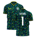Brazil 2021-2022 Third Concept Football Kit (Libero) (TAFFAREL 1)