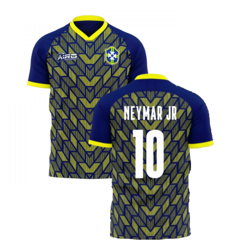 Brazil 2022-2023 Special Edition Concept Football Kit (Airo) (NEYMAR JR 10)