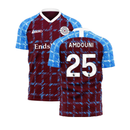 Burnley 2023-2024 Home Concept Football Kit (Libero) (Amdouni 25)