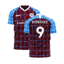 Burnley 2023-2024 Home Concept Football Kit (Libero) (RODRIGUEZ 9)