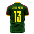 Cameroon 2020-2021 Home Concept Football Kit (Libero) (CHOUPO MOTING 13)