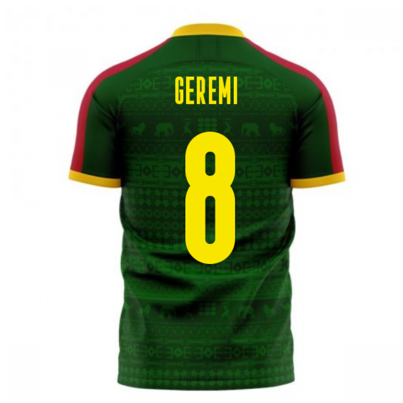 Cameroon 2020-2021 Home Concept Football Kit (Libero) (GEREMI 8)