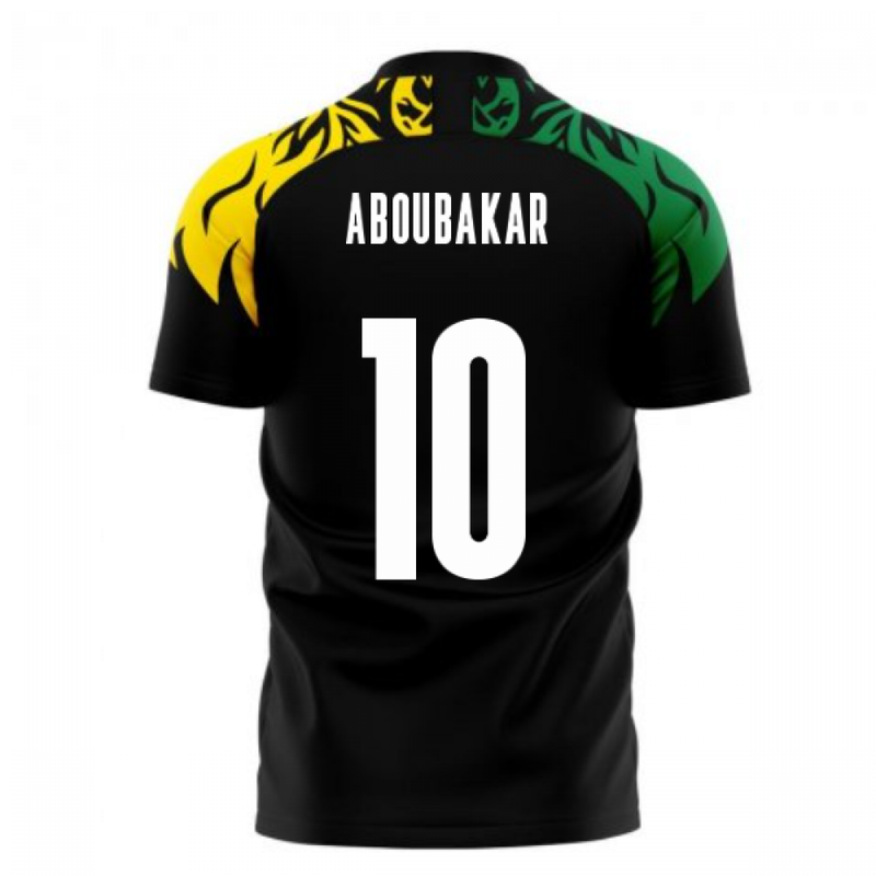Cameroon 2020-2021 Third Concept Football Kit (Airo) (ABOUBAKAR 10)