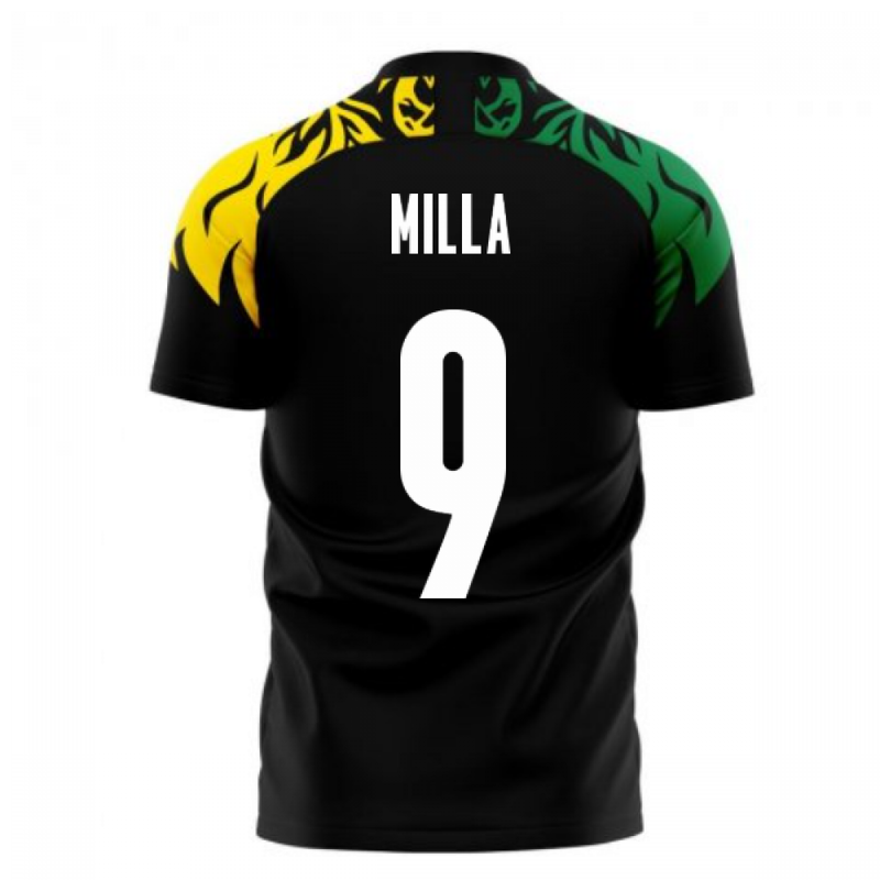 Cameroon 2020-2021 Third Concept Football Kit (Airo) (MILLA 9)