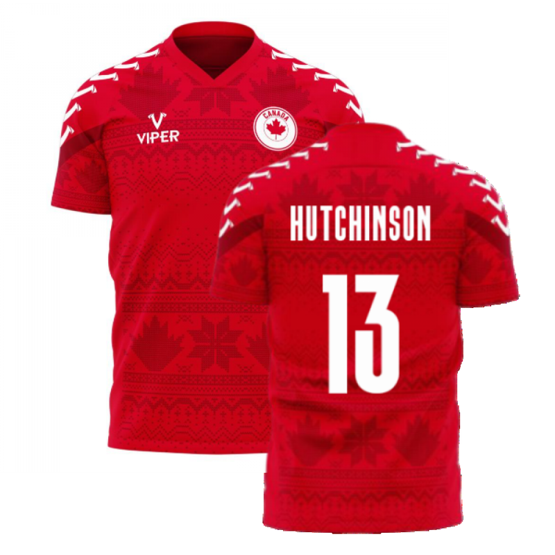 Canada 2021-2022 Home Concept Football Kit (Viper) (Hutchinson 13)
