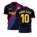 Catalonia 2022-2023 Away Concept Football Kit (Libero) (ANSU FATI 10)