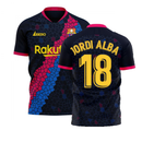 Catalonia 2022-2023 Away Concept Football Kit (Libero) (JORDI ALBA 18)