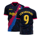 Catalonia 2022-2023 Away Concept Football Kit (Libero) (LEWANDOWSKI 9)