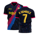 Catalonia 2022-2023 Away Concept Football Kit (Libero) (O DEMBELE 7)