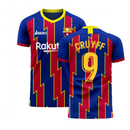 Catalonia 2022-2023 Home Concept Football Kit (Libero) (CRUYFF 9)