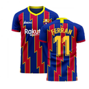 Catalonia 2022-2023 Home Concept Football Kit (Libero) (FERRAN 11)