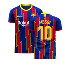 Catalonia 2022-2023 Home Concept Football Kit (Libero) (MESSI 10)