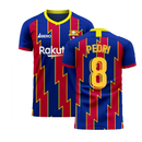 Catalonia 2022-2023 Home Concept Football Kit (Libero) (PEDRI 8)