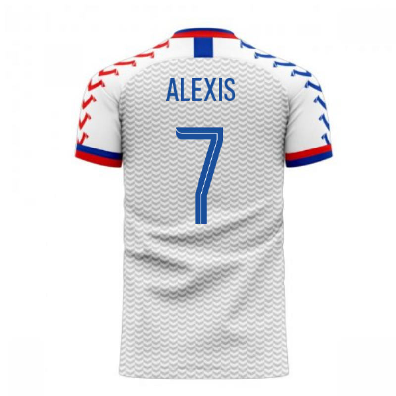 Chile 2020-2021 Away Concept Football Kit (Viper) (ALEXIS 7)