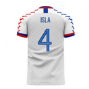 Chile 2020-2021 Away Concept Football Kit (Viper) (ISLA 4)