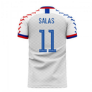 Chile 2020-2021 Away Concept Football Kit (Viper) (SALAS 11)