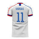 Chile 2020-2021 Away Concept Football Kit (Viper) (VARGAS 11)