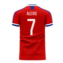 Chile 2020-2021 Home Concept Football Kit (Viper) (ALEXIS 7)