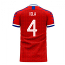 Chile 2020-2021 Home Concept Football Kit (Viper) (ISLA 4)