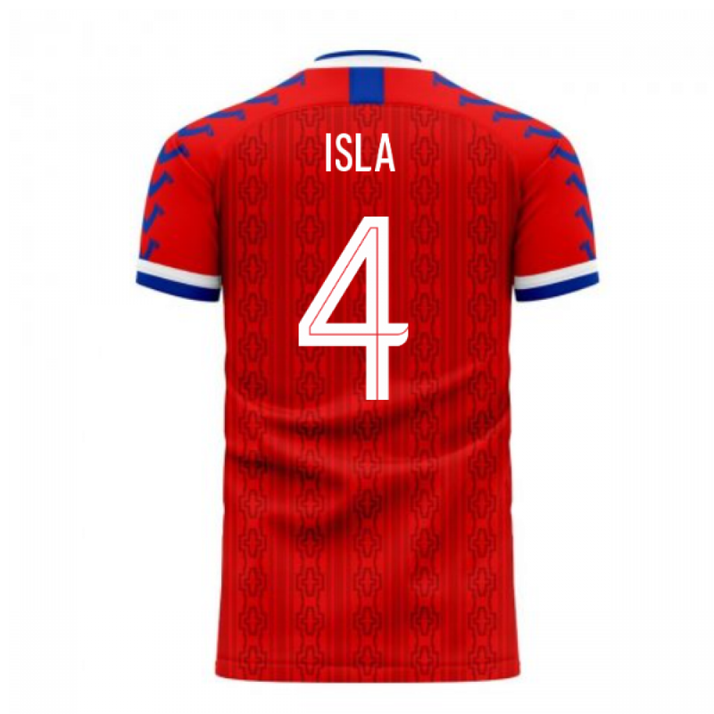 Chile 2020-2021 Home Concept Football Kit (Viper) (ISLA 4)