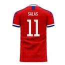 Chile 2020-2021 Home Concept Football Kit (Viper) (SALAS 11)