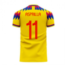 Colombia 2020-2021 Home Concept Football Kit (Libero) (ASPRILLA 11)