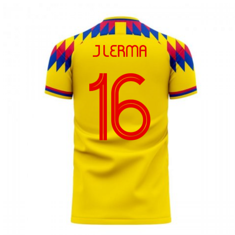 Colombia 2020-2021 Home Concept Football Kit (Libero) (J LERMA 16)