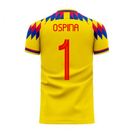 Colombia 2020-2021 Home Concept Football Kit (Libero) (OSPINA 1)