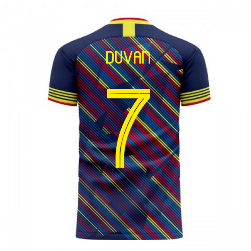 Colombia 2020-2021 Third Concept Football Kit (Libero) (DUVAN 7)