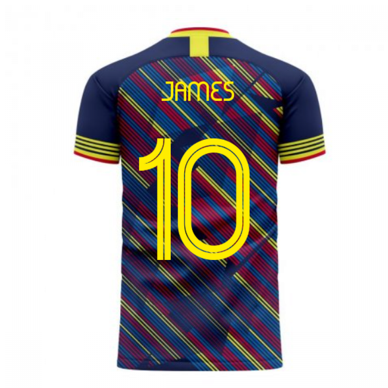 Colombia 2020-2021 Third Concept Football Kit (Libero) (JAMES 10)
