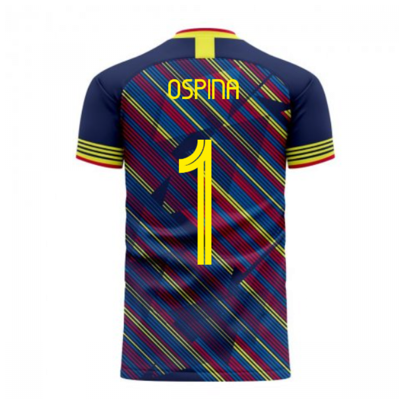 Colombia 2020-2021 Third Concept Football Kit (Libero) (OSPINA 1)