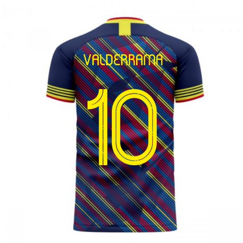 Colombia 2020-2021 Third Concept Football Kit (Libero) (VALDERRAMA 10)
