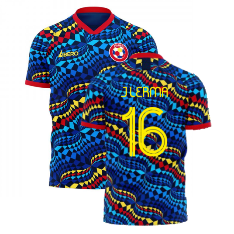Colombia 2021-2022 Fourth Concept Football Kit (Libero) (J LERMA 16)