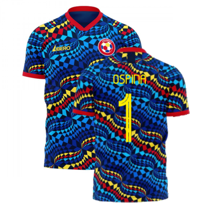 Colombia 2021-2022 Fourth Concept Football Kit (Libero) (OSPINA 1)