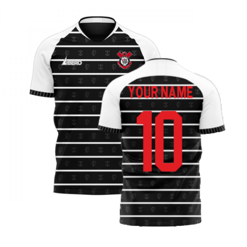 Corinthians 2022 2023 Away Concept Football Kit Libero Your Name Terrace Gear