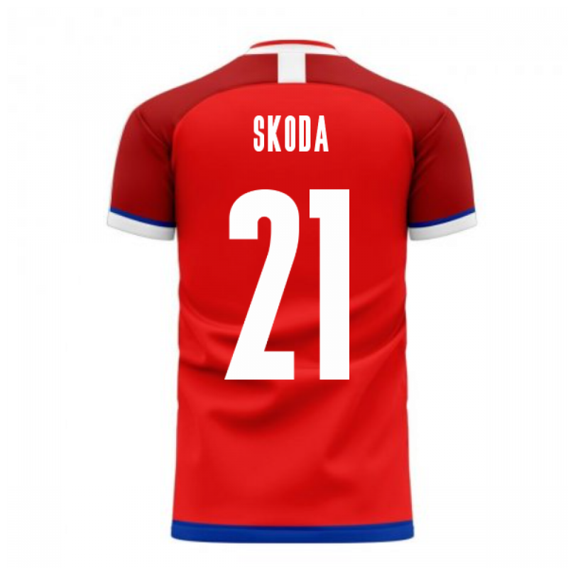 Czech Republic 2020-2021 Home Concept Kit (Libero) (SKODA 21)