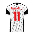 Derby 2020-2021 Home Concept Football Kit (Libero) (Ravanelli 11)