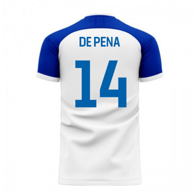 Dynamo Kyiv 2020-2021 Home Concept Football Kit (Libero) (DE PENA 14)