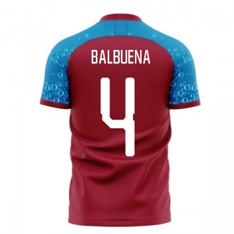 East London 2020-2021 Home Concept Football Kit (Libero) (BALBUENA 4)