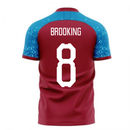 East London 2020-2021 Home Concept Football Kit (Libero) (BROOKING 8)