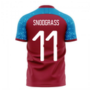 East London 2020-2021 Home Concept Football Kit (Libero) (SNODGRASS 11)