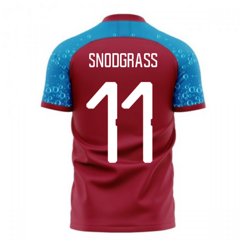 East London 2020-2021 Home Concept Football Kit (Libero) (SNODGRASS 11)