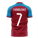 East London 2020-2021 Home Concept Football Kit (Libero) (YARMOLENKO 7)