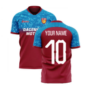 East London 2020-2021 Home Concept Football Kit (Libero) (Your Name)